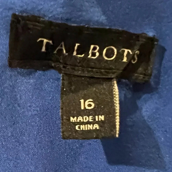 Talbots size 16 A-line dress, 100% cotton - Picture 2 of 8